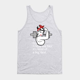 fitness girl, gym girl, fitness, weightlifting women Tank Top